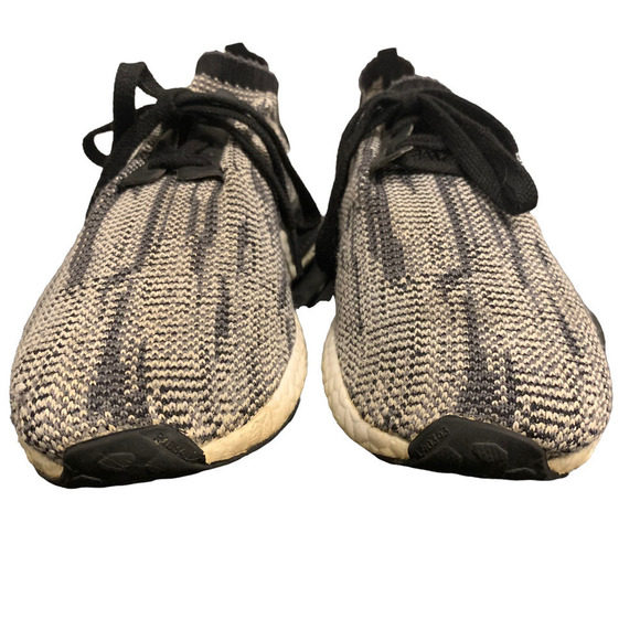 Adidas Boost Prime Knit Graphic Mens Gray Athletic Sneakers Running Shoe 11.5 US - Picture 2 of 7